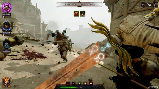 Twitch mod 0/30, 200%, катаклизм, карта "Хейлскордж". Warhammer Vermintide 2 смотреть онлайн