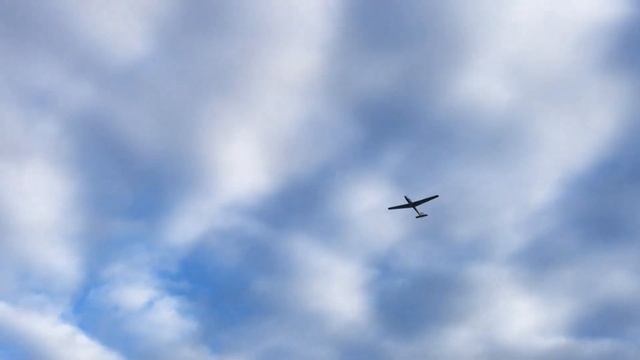 Fms Fox V2 2300mm RC Motor glider edited flight смотреть онлайн