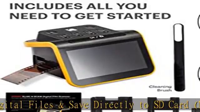 KODAK Slide N SCAN Film and Slide Scanner with Large 5” LCD Screen, Convert Color & B&W Negatives & смотреть онлайн