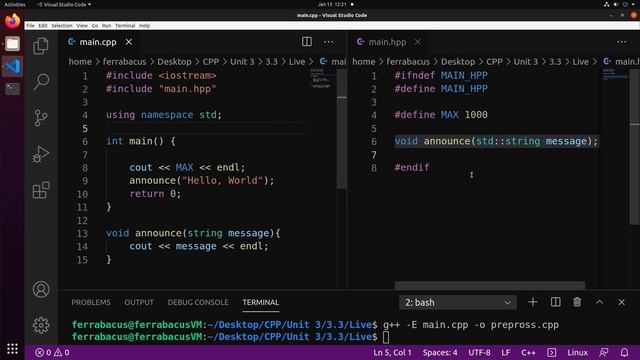 Header Files & Multi File Programming in C++ - 3.3 смотреть онлайн