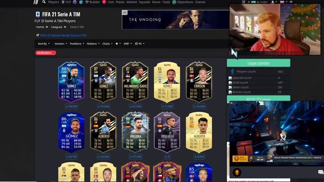 FREEZE ANSALDI SBC & HUGE RTTF UPGRADES! - FIFA 21 Ultimate Team смотреть онлайн