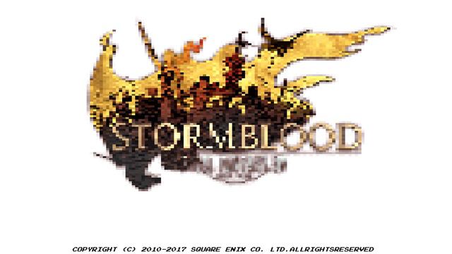 "Stormblood" Press Start 8-Bit Chip Title Screen смотреть онлайн