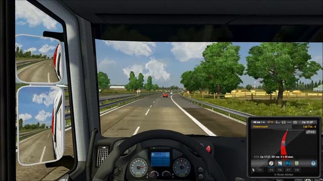 Euro Truck Simulator 2 с Модами (Серия 50) "Курс на автосалон" смотреть онлайн