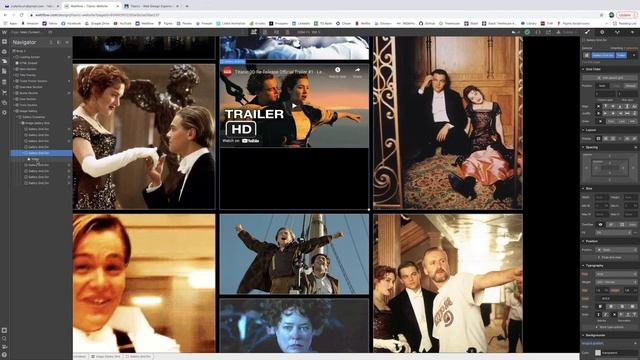 Titanic Photo Gallery Grid in Webflow смотреть онлайн