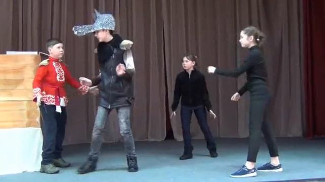 Басня «Волк на псарне», МКОУ МСОШ смотреть онлайн
