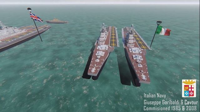 Aircraft Carrier Fleet Strength by country 2022 3D || Military ⚔ Power Comparison 3D смотреть онлайн