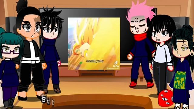 Jujutsu Kaisen react to Itadori Yuji as Gogeta and Vegito From Dragon Ball (Z & Super) смотреть онлайн