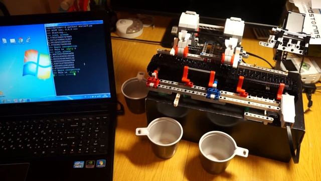 AIST - умный сортировщик на Lego EV3 и нейросети смотреть онлайн