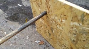 Самодельный арбалет из рессоры легко пробивает металл. Тест арбалета. Crossbow test metal. Часть 2