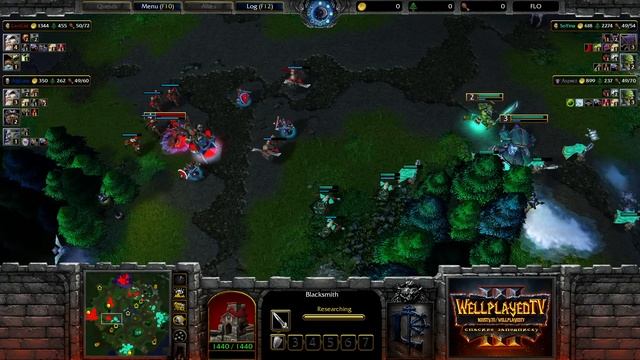 МОЩНЫЕ НАЕМНИКИ КАК ГЕРОИ: Полностью рандомное 2vs2 Warcraft 3 Reforged смотреть онлайн