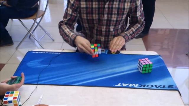 3x3 OH 1 Раунд by Ivan Torgashov, Avg 19.97, Single 18.81, Санкт-Петербург Опен 2014 смотреть онлайн