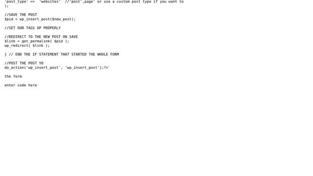 Wordpress: Form to post new post with custom taxonomies смотреть онлайн