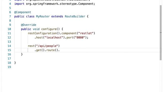 Create a REST service in Apache Camel with the REST DSL смотреть онлайн