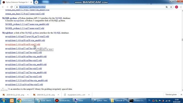 how to install mysqlclient , error install flask-mysqldb смотреть онлайн