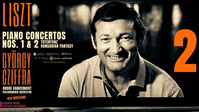 Liszt Piano Concerto No 2 in A Major György Cziffra, André Vandernoot смотреть онлайн