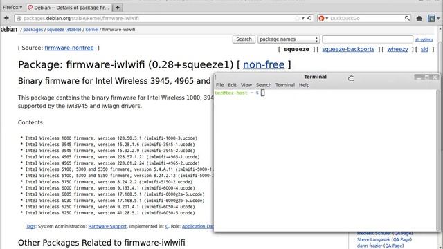 wireless internet connection in Debian смотреть онлайн