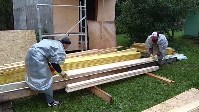 Обработка бруса антисептиком. Методом окунания (вымачивания) смотреть онлайн