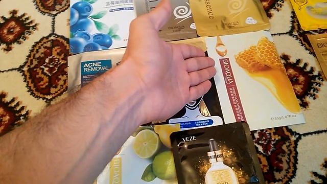 Тканевые маски для лица I Мой ассортимент тканевых масок для лица I смотреть онлайн