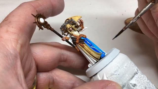 Painting Cleona Zeitengale from Warhammer Quest Cursed City with (Mainly) Army Painter Speedpaints смотреть онлайн