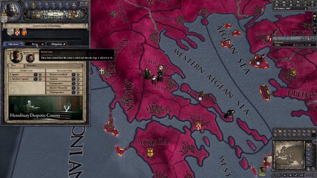 Crusader Kings 2: Glory of Greece Ep. 1 смотреть онлайн