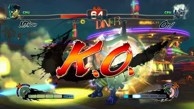 Ultra Street Fighter 4 - M. Bison Vs Oni [Hardest] смотреть онлайн