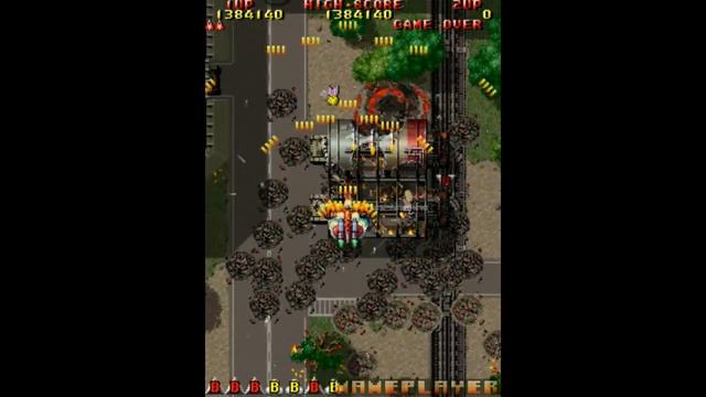 Raiden 2 (Mission 1) 1993 Seibu Kaihatsu Mame Retro Arcade Games смотреть онлайн