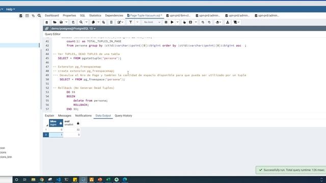 Postgres avanzado 1-E - Autovacuum | Vacuum |Vacuum Full Practica смотреть онлайн