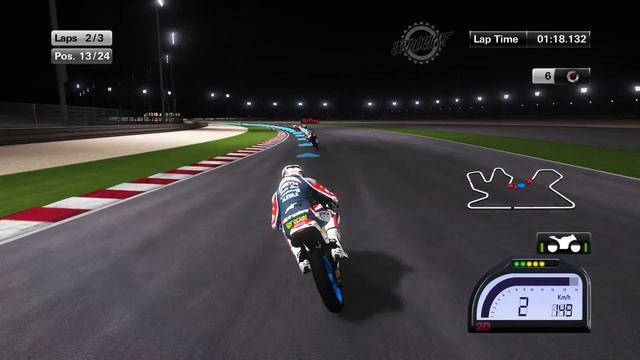 MotoGP 15 Career Mode Moto3 Qatar (MotoGP 2015 Game) смотреть онлайн