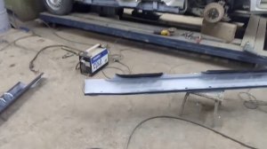 Полная замена порога Toyota Corolla 120