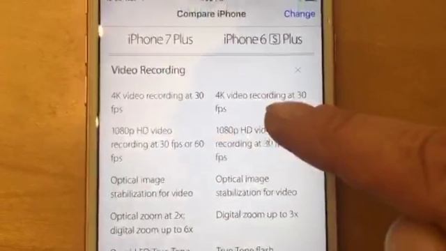IPhone 7  Vs IPhone 6 Plus -  Айпон 7 против Айфон 6 плюс  СРАВНЕНИЕ ЧТО ЛУЧШЕ FloridaYalta