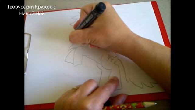 Как просто нарисовать пони Рэйнбоу Дэш. «My Little Pony» Рисуем лошадь, коня, единорога. смотреть онлайн