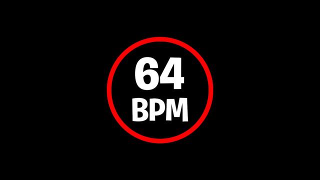 64 BPM - 4/4 - METRONOME - DRUMS CLICK TRACK смотреть онлайн