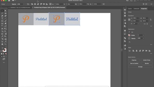 How to Design a Step and Repeat Backdrop in Adobe Illustrator смотреть онлайн