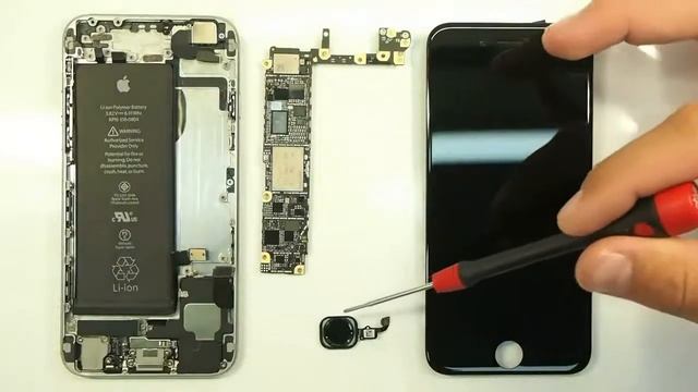Часть 1 не работает кнопка Home iPhone 6 обзор, замена кнопки хоме, не работает touch id на айфоне смотреть онлайн