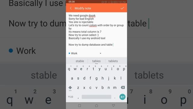 SQl Injection using Android hackbar смотреть онлайн