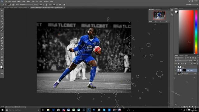 Lukaku timelapse | photoshop cc 2015 смотреть онлайн