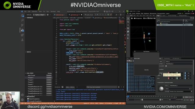 Creating a Bookshelf Generator Extension Part 1 | Omniverse Community Stream смотреть онлайн
