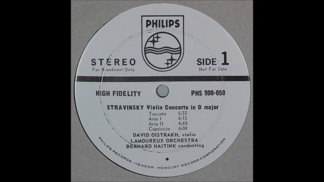 Stravinsky, Violin Concerto complete смотреть онлайн