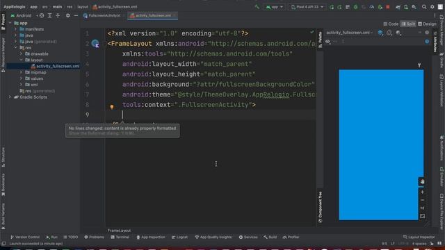 ANDROID com KOTLIN 2023 - #28 - App Relógio - FullScreenActivity смотреть онлайн