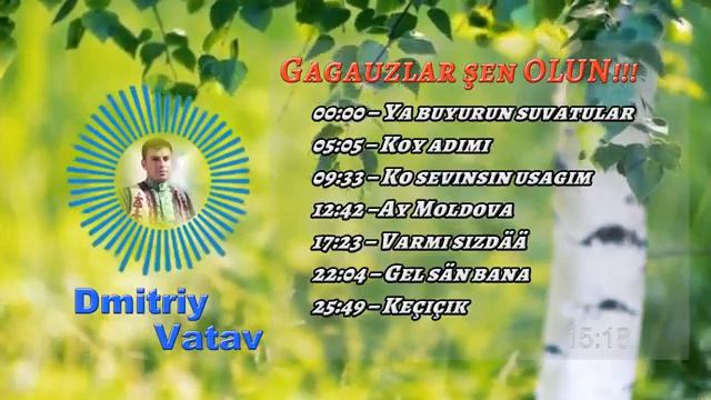 &Гагаузия-Dmitriy Vatav-Gagauzlar şeni OLUN?????