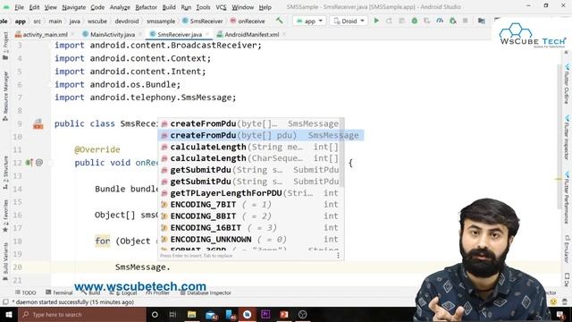 How do you Send and Receive Text Messages on Android Studio - Android Studio Tutorial смотреть онлайн
