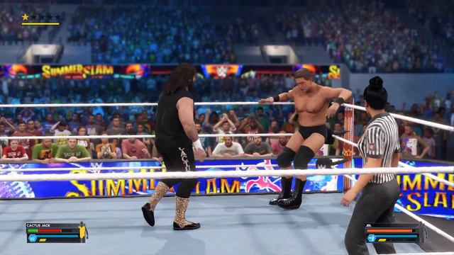 Cactus Jack vs JBL WWE 2K23 смотреть онлайн