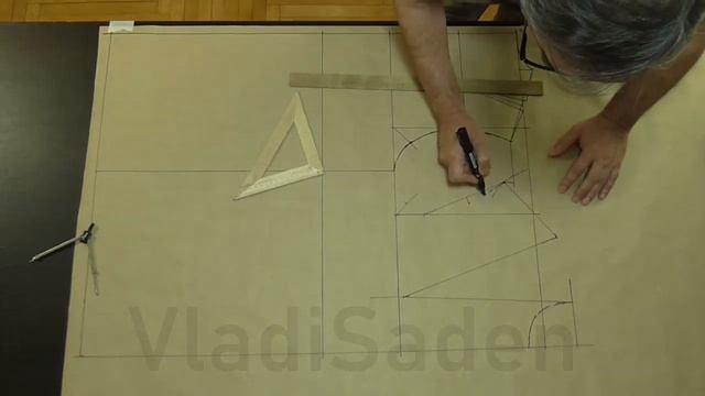 3 Построение и моделирование основы на бумаге смотреть онлайн