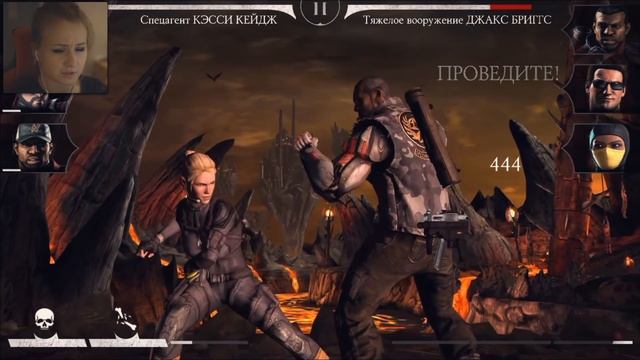 ИГРАЕМ В МОРТАЛ С ВЕБКОЙ - ХОРОША ЛИ СОНЯ БЛЕЙД "KOMBAT CUP"? - Mortal Kombat X Mobile смотреть онлайн