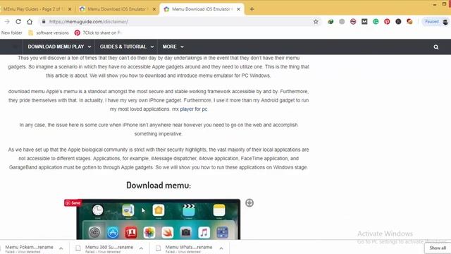 Memu Download IOS Emulator For PC Windows