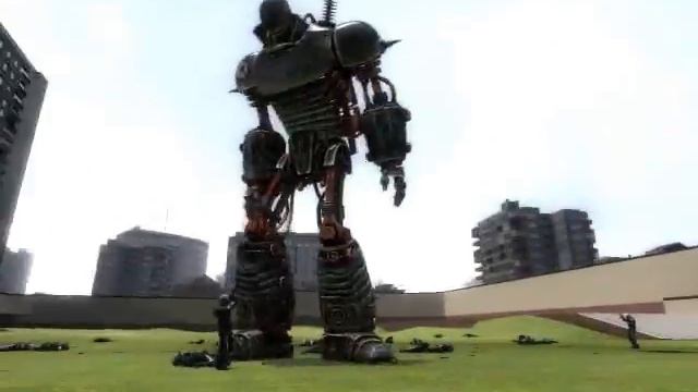 Liberty Prime Killing MetroCops in Garrysmod! смотреть онлайн