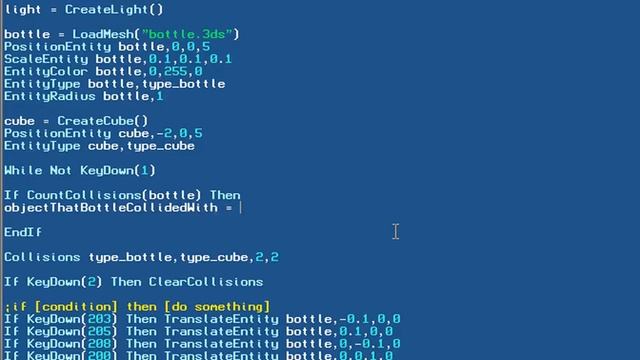 Blitz3D Tutorial - 9 - Uses of Collisions in Game Programming смотреть онлайн