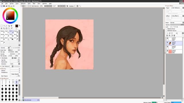 Commission ✪ Speedpaint (Paint Tool SAI) смотреть онлайн
