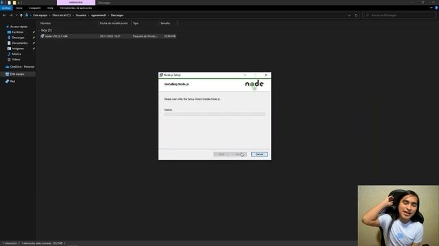 Cómo instalar Node.js 18 para trabajar con React, Sass, npm, etc. смотреть онлайн