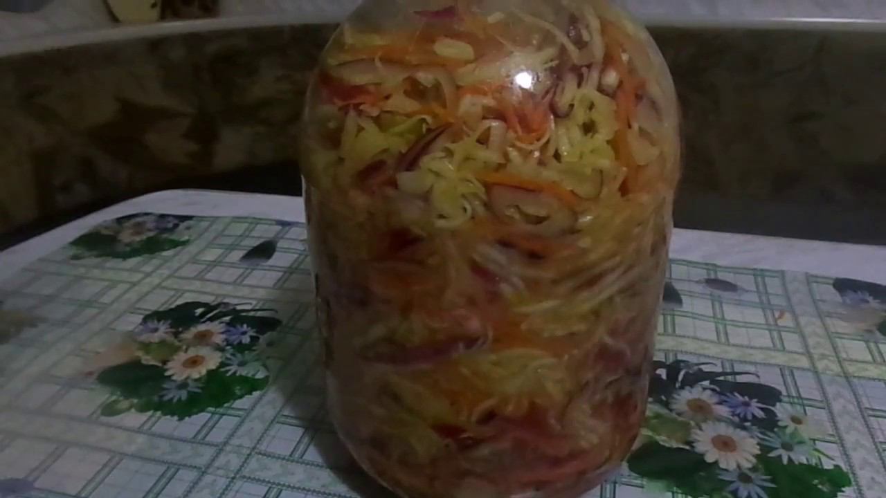 Маринованная Капуста - Витаминка с Болгарским Перцем. Очень Вкусная и Полезная. смотреть онлайн